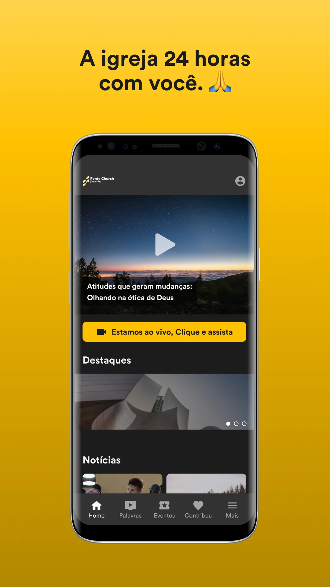 Fonte Church Recife screenshot